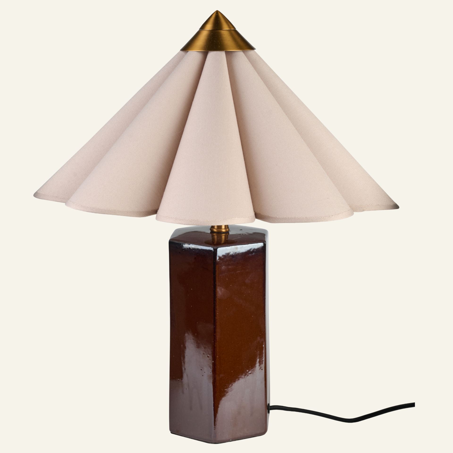 Bordslampa natur - ø40x48 cm natur - 1