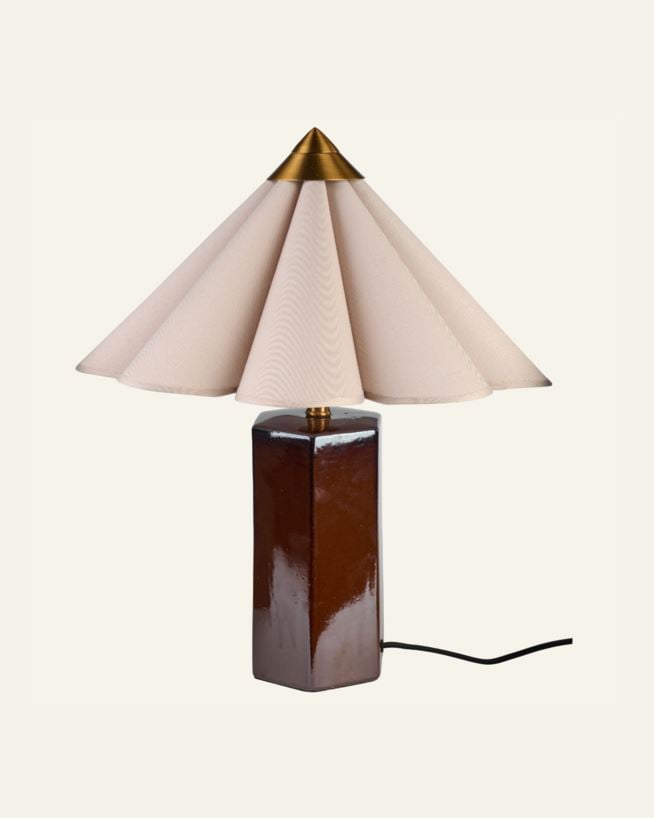 Bordslampa natur - ø40x48 cm natur - 1