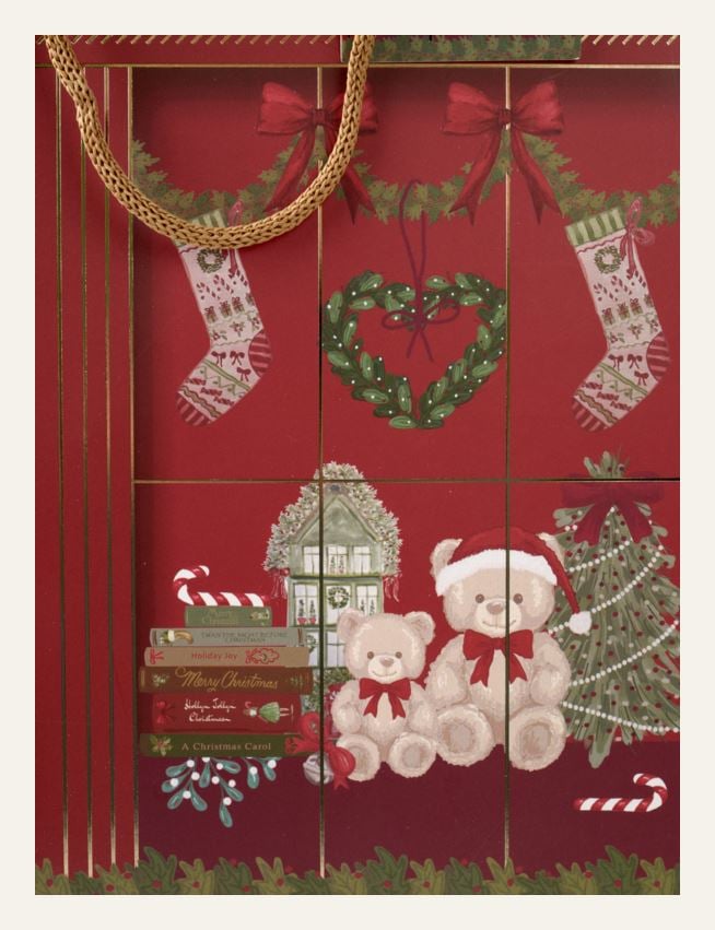 Presentpåse röd - 2
