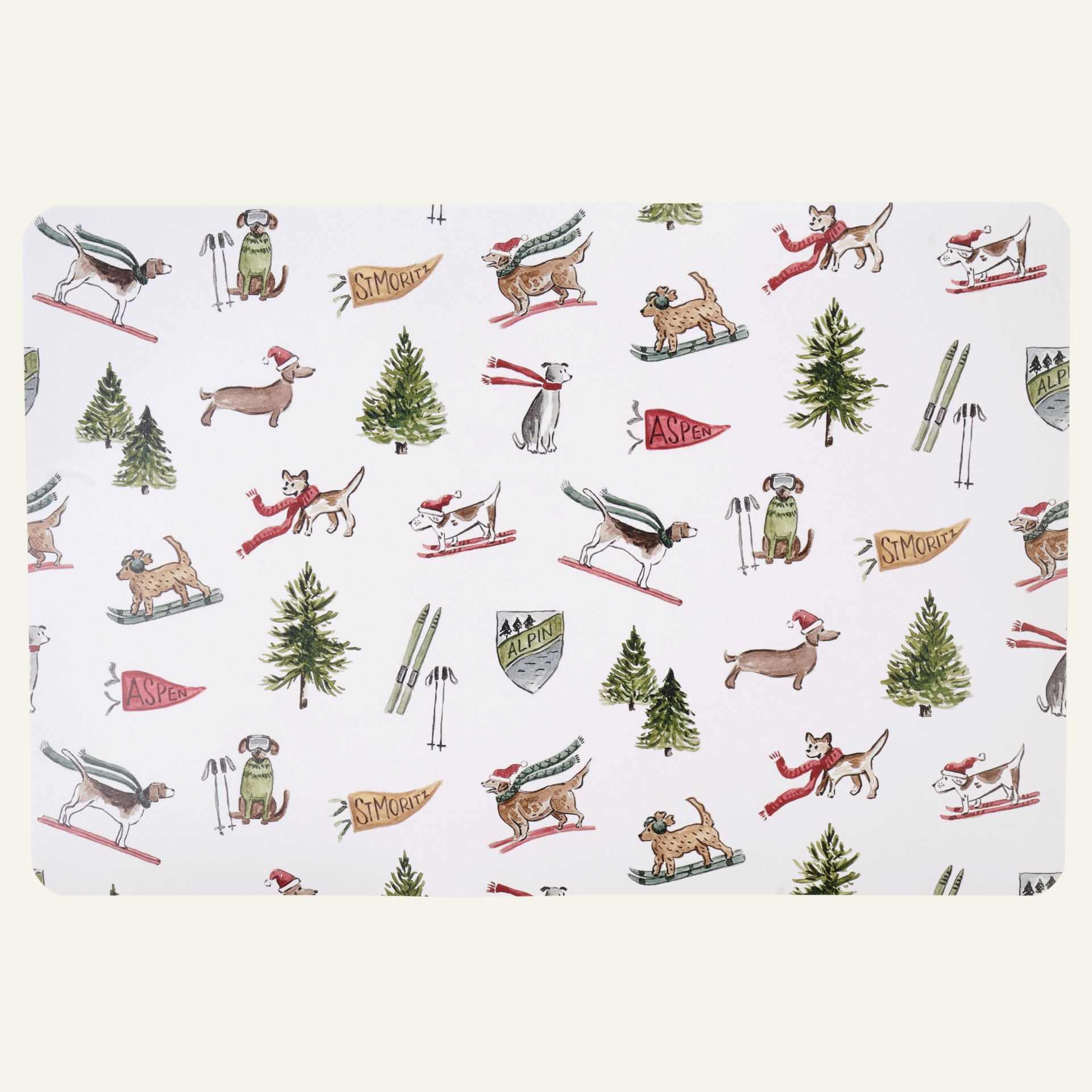 Tablett multi - 45x30 cm multi - 1