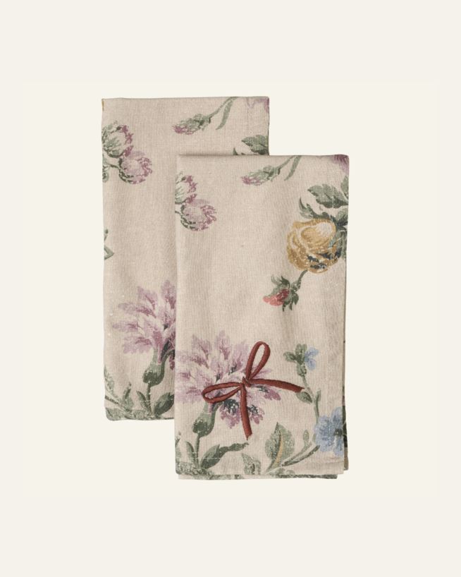 2-pack tygservetter multi - 45x45 cm multi - 1