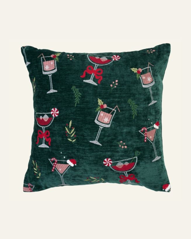 Kuddfodral multi/grön - 45x45 cm multi/grön - 1