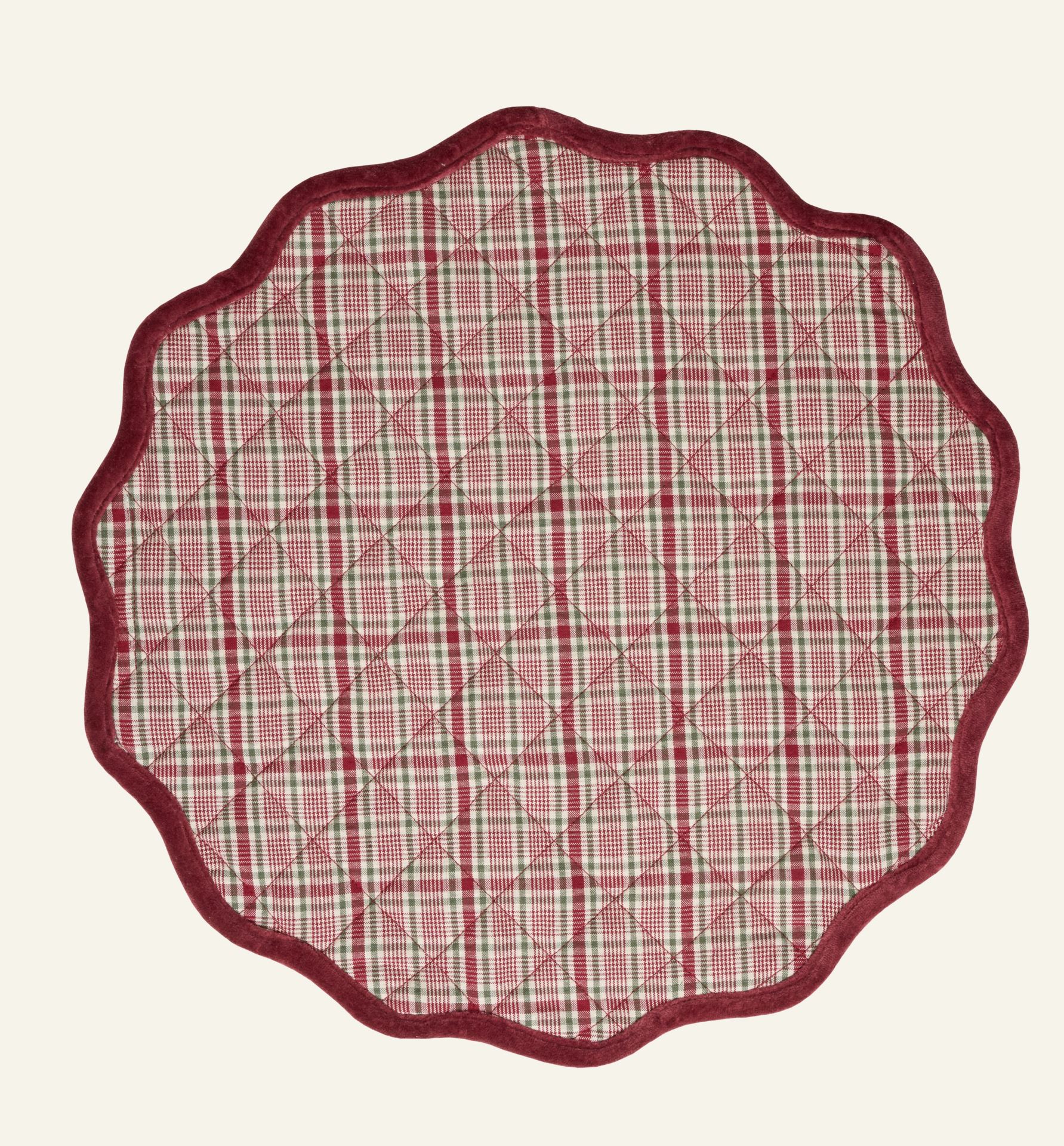Bordstablett röd - ø40 cm röd - 1