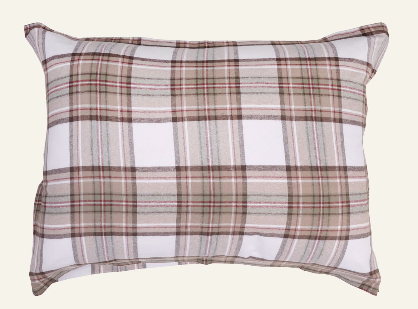 Garnfärgat flanell hotellörngott multi - 70x100 cm multi - 1