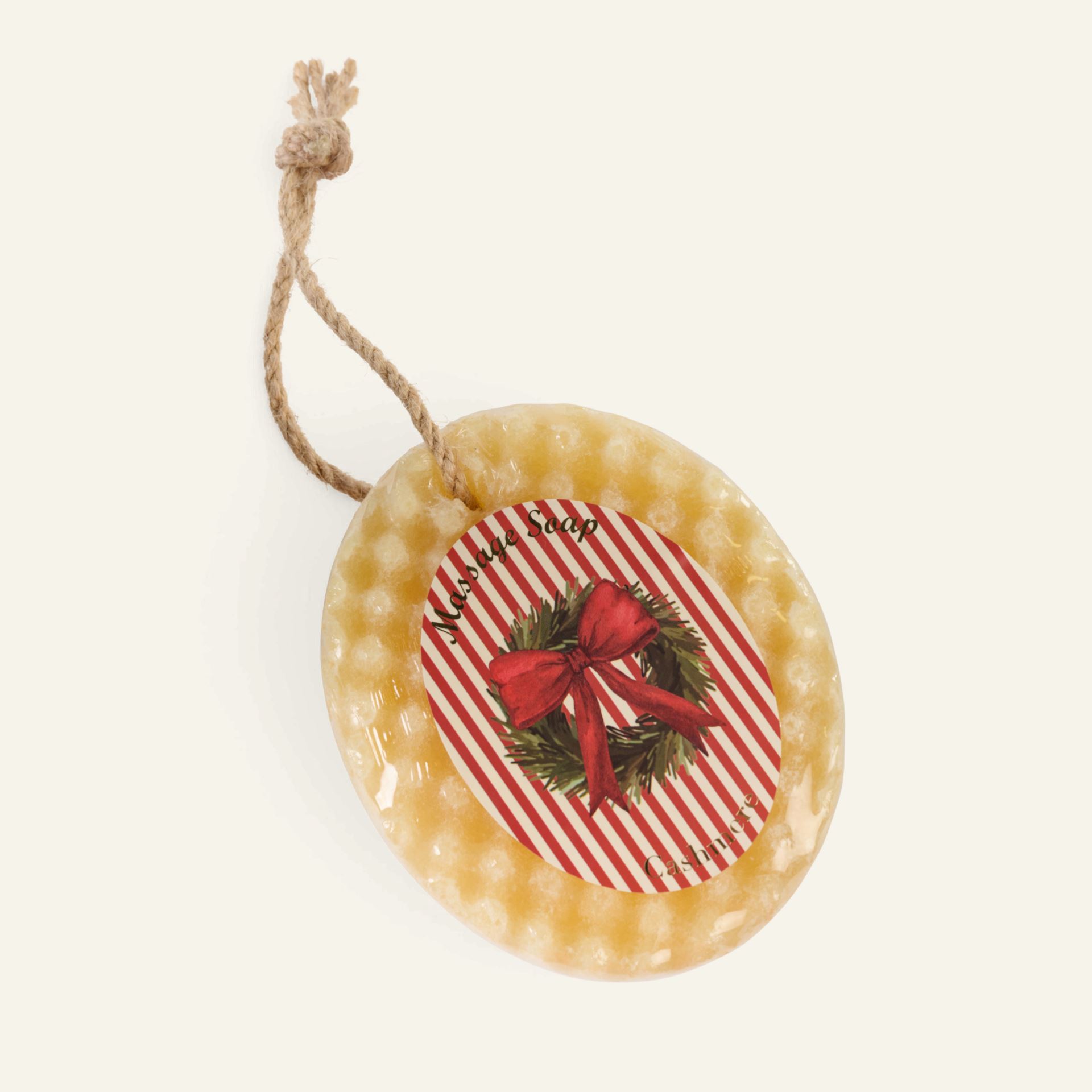 Massagetvål röd - 200 g röd - 1