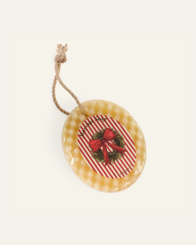 Massagetvål röd - 200 g röd - 1