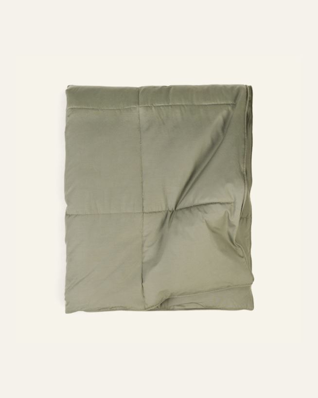 Pläd mörkgrön - 130x170 cm mörkgrön - 1