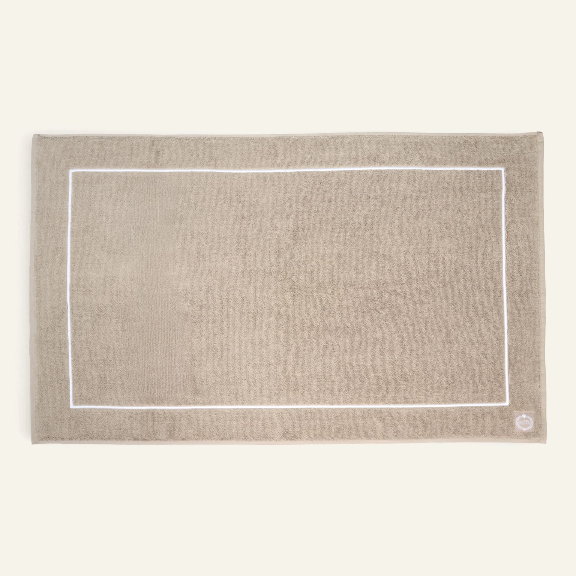 Badrumsmatta beige - 60x100 cm beige - 1