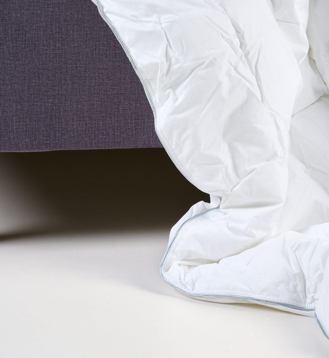 Medelvarmt fibertäcke vit - 3