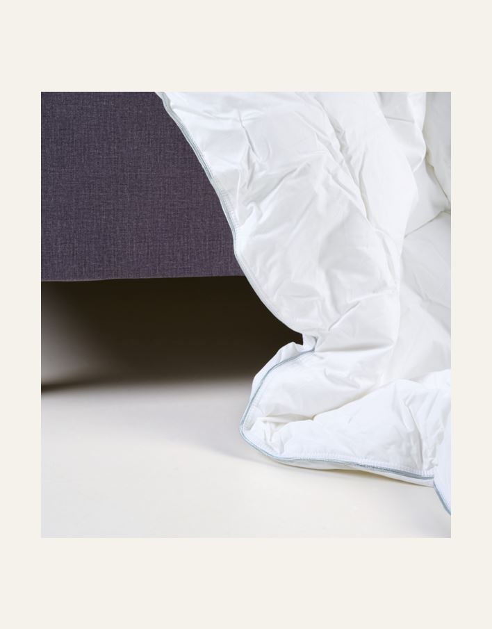 Medelvarmt fibertäcke vit - 3