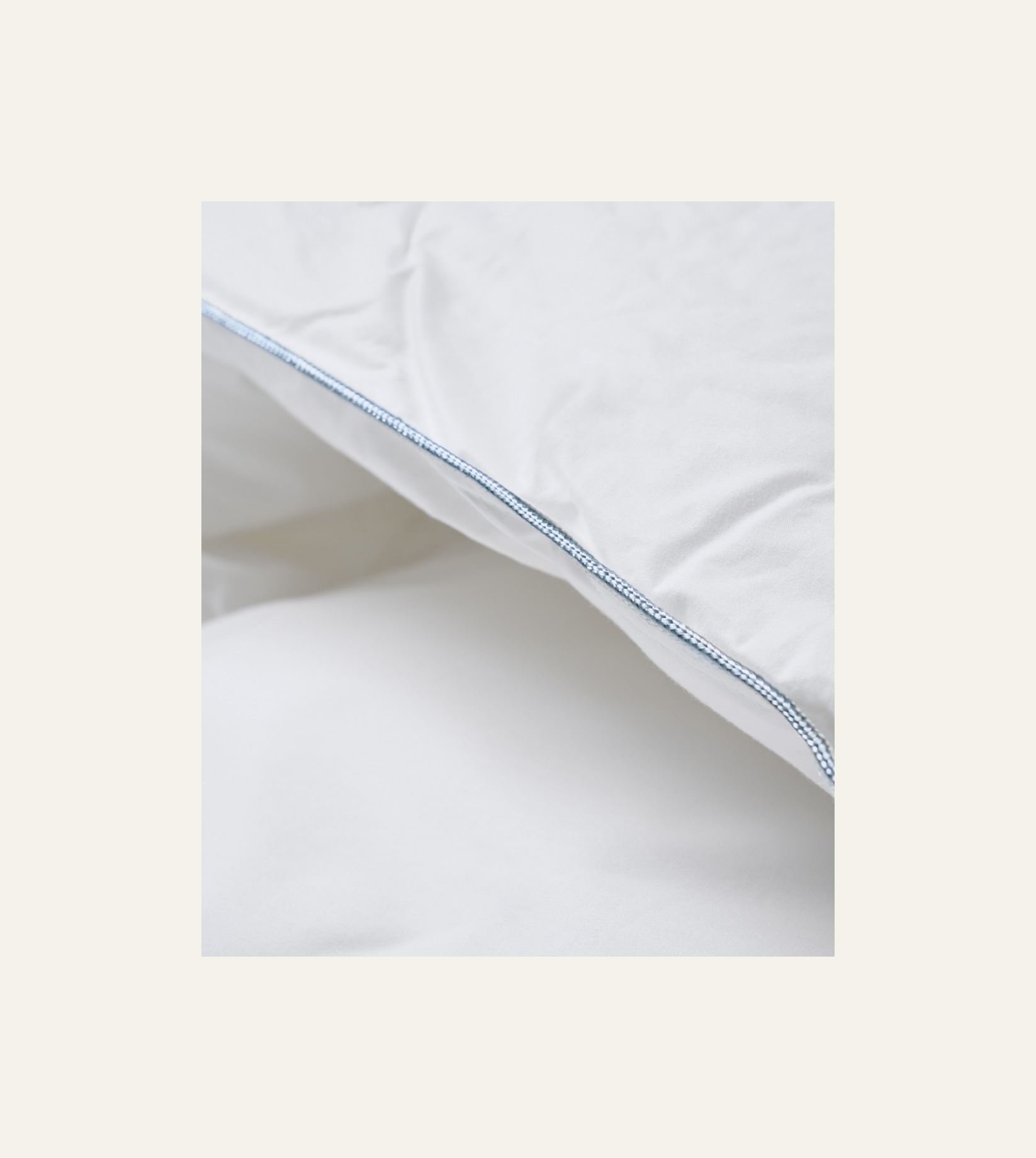 Medelvarmt fibertäcke vit - 2