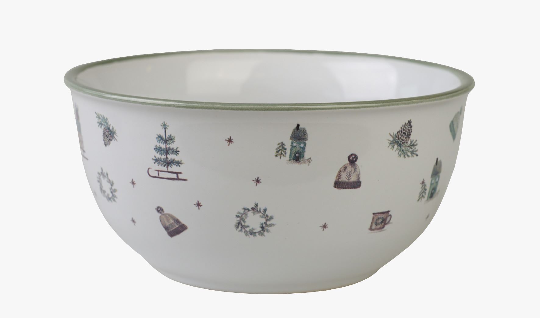 Skål grön - 6,5 cm ø13 grön - 1