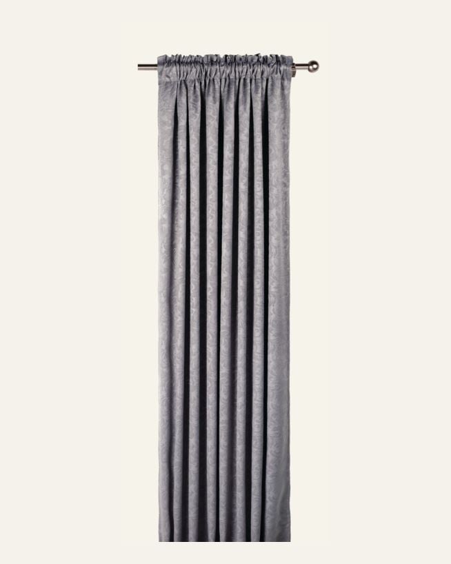 Ljusdämpande gardin grå - 140x240 cm grå - 1