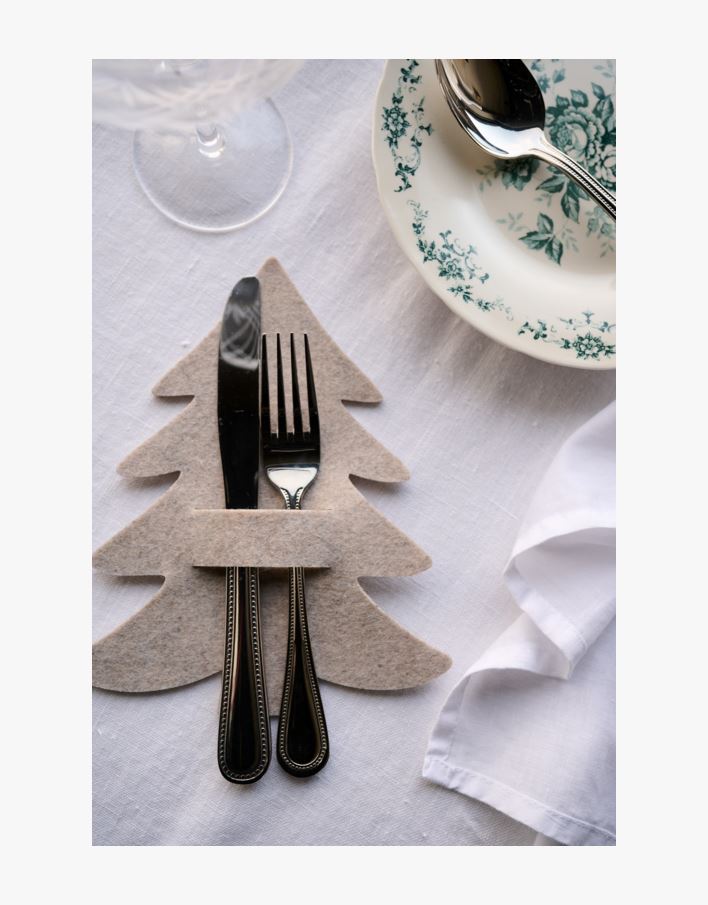 Bestickställ beige - 21 cm beige - 1