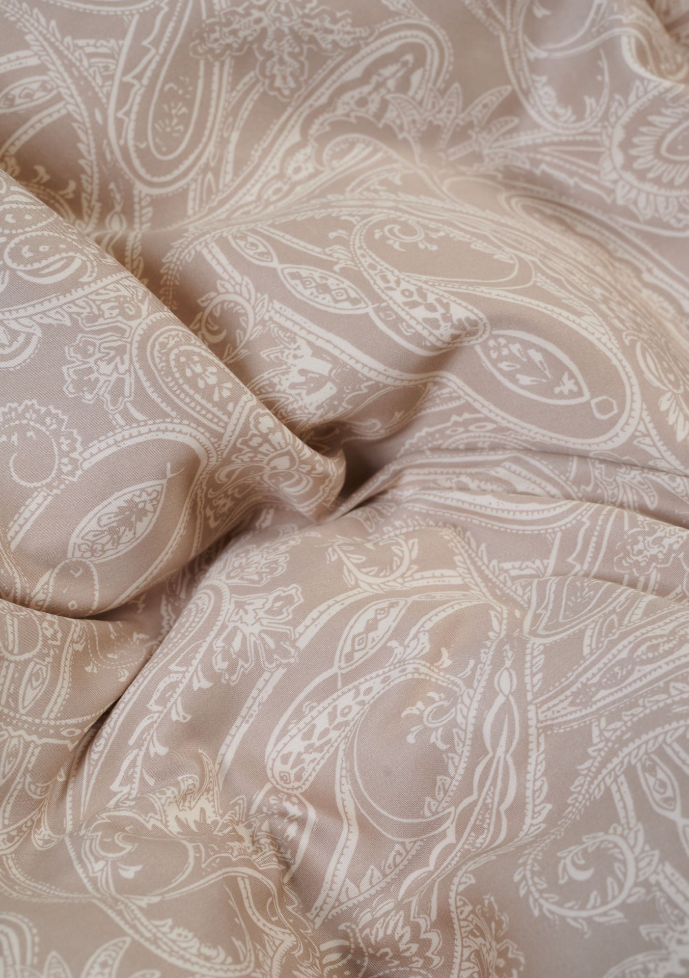 Påslakanset i egyptisk bomull satin sand - 4