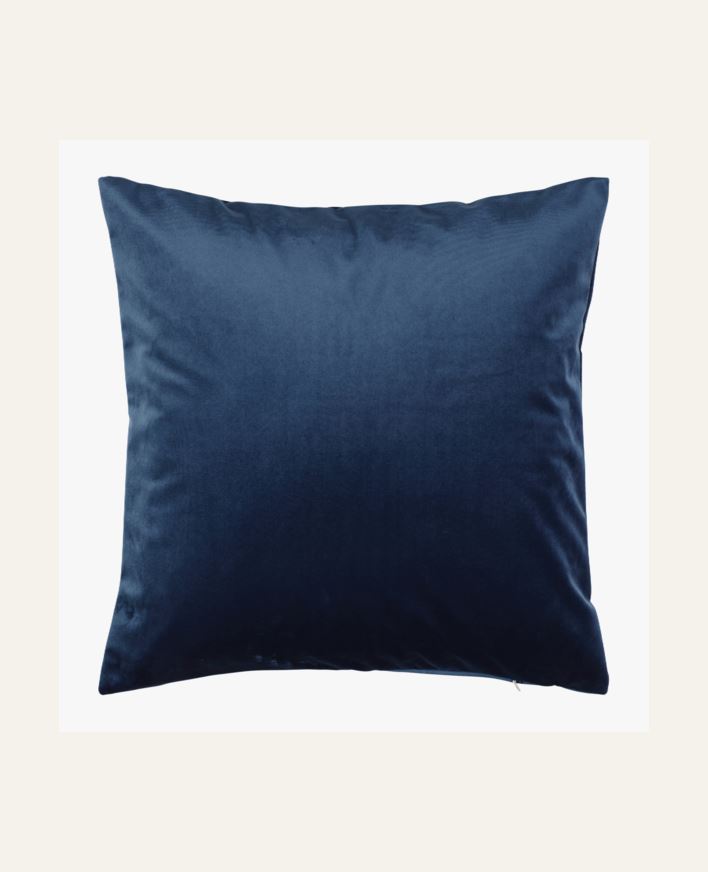 Prydnadskudde mörkblå - 50x50 cm indigoblå - 1