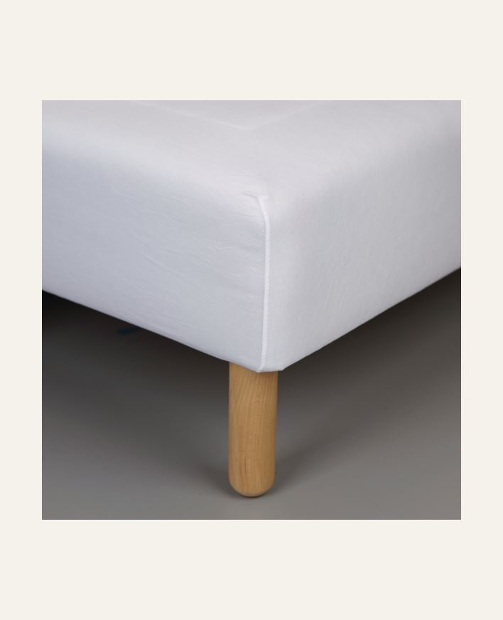 Dra-på-lakan vit - 90x200 cm vit - 1