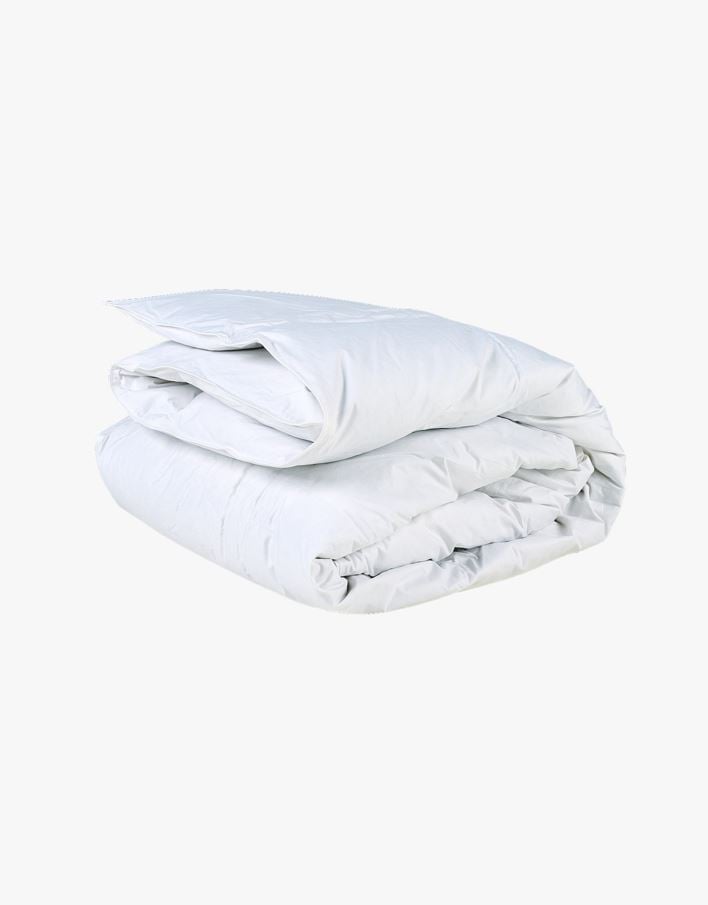 Medelvarmt duntäcke vit - 150x210 cm vit - 1
