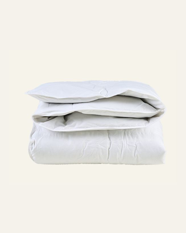 Medelvarmt duntäcke vit - 150x210 cm vit - 1