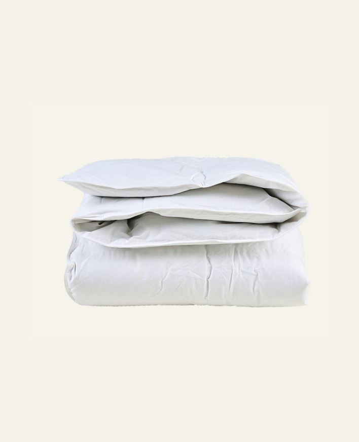 Medelvarmt duntäcke vit - 150x210 cm vit - 1