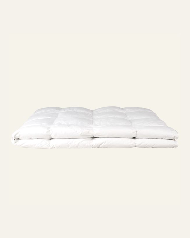 Medelvarmt duntäcke vit - 150x210 cm vit - 1