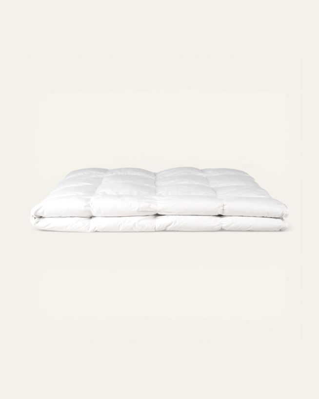 Medelvarmt duntäcke vit - 150x210 cm vit - 1