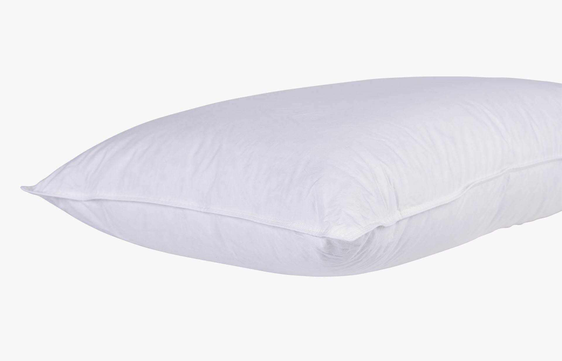 Medelhög dunkudde vit - 2