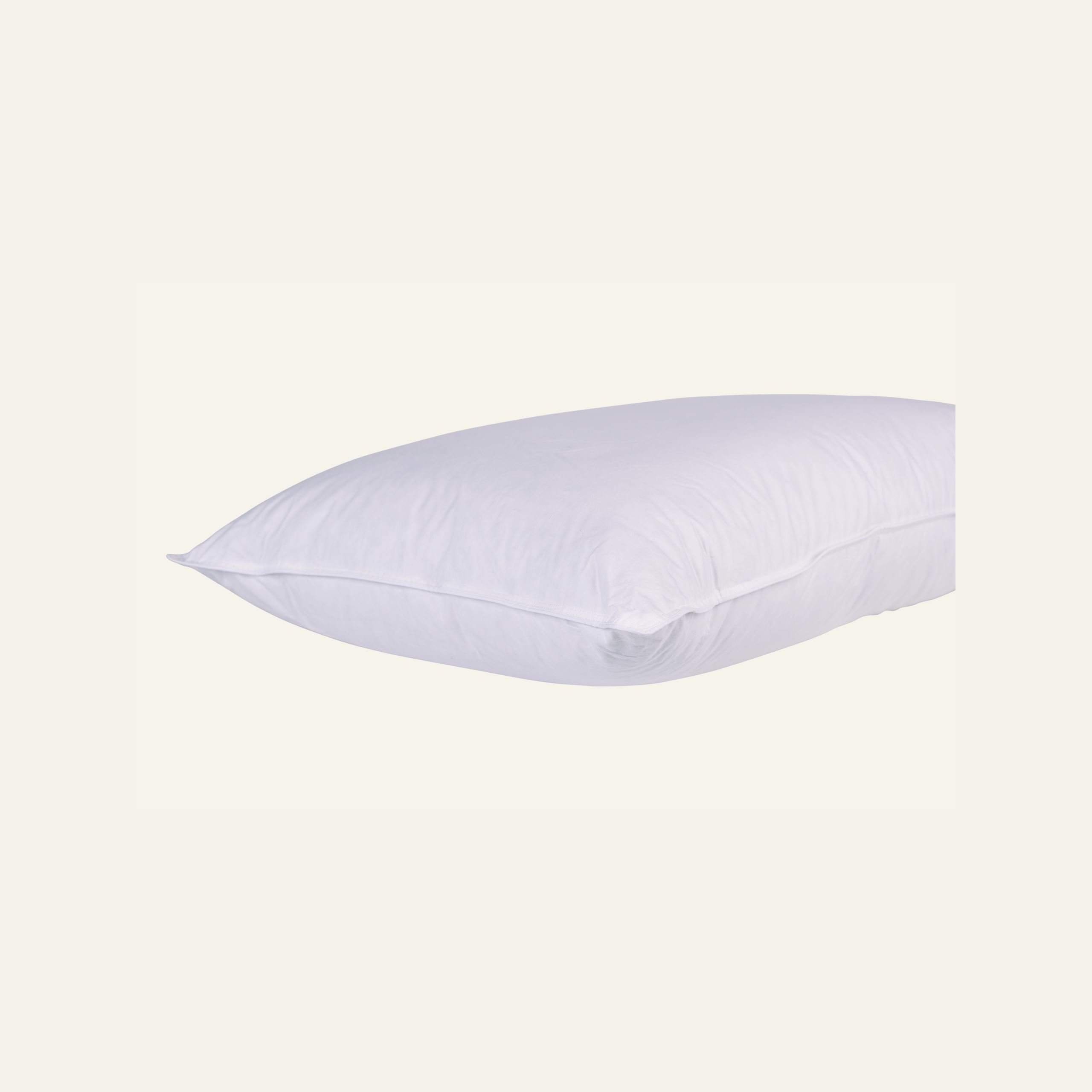 Medelhög dunkudde vit - 2
