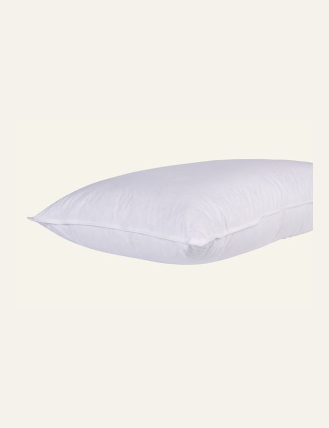Medelhög dunkudde vit - 2