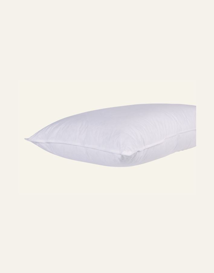 Medelhög dunkudde vit - 2