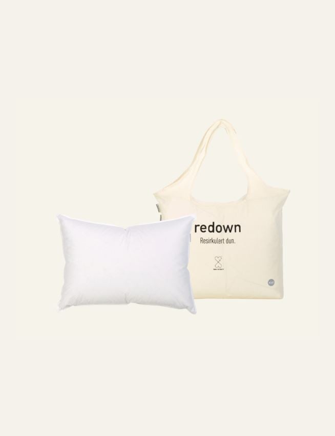 Medelhög dunkudde vit - 3