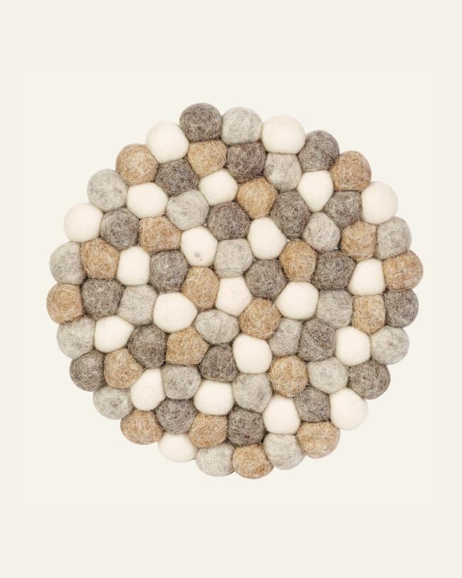 Grytunderlägg multi - ø21 cm multi - 1