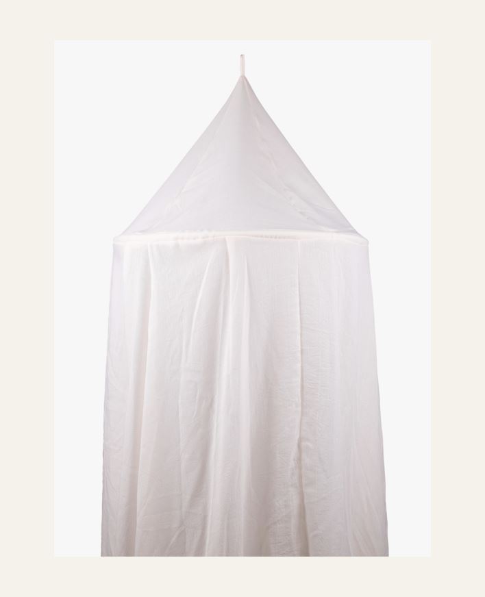 Sänghimmel vit - ø55cm, 230x650cm vit - 1