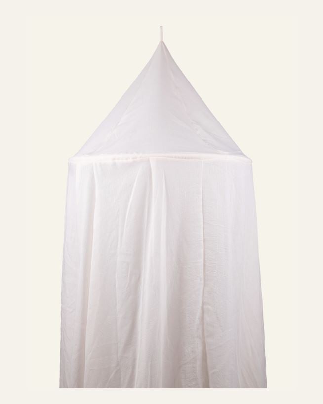 Sänghimmel vit - ø55cm, 230x650cm vit - 1