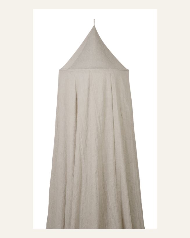 Sänghimmel grå - ø55cm, 230x650cm grå - 1