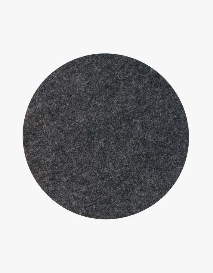Bordstablett mörkgrå - ø38 cm mörkgrå - 1