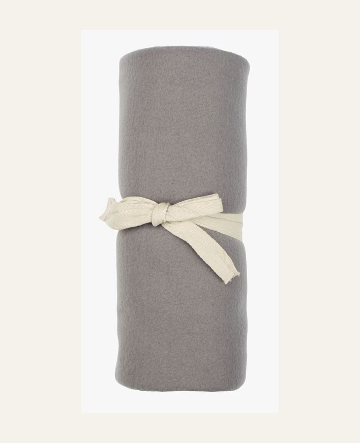 Pläd grå - 130x170 cm grå - 1