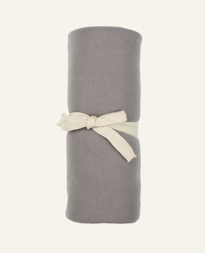 Pläd grå - 130x170 cm grå - 1