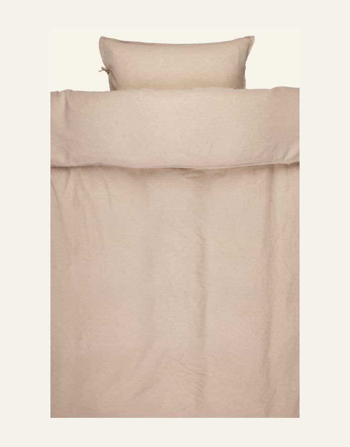 Påslakanset i linne & bomull natur - 2