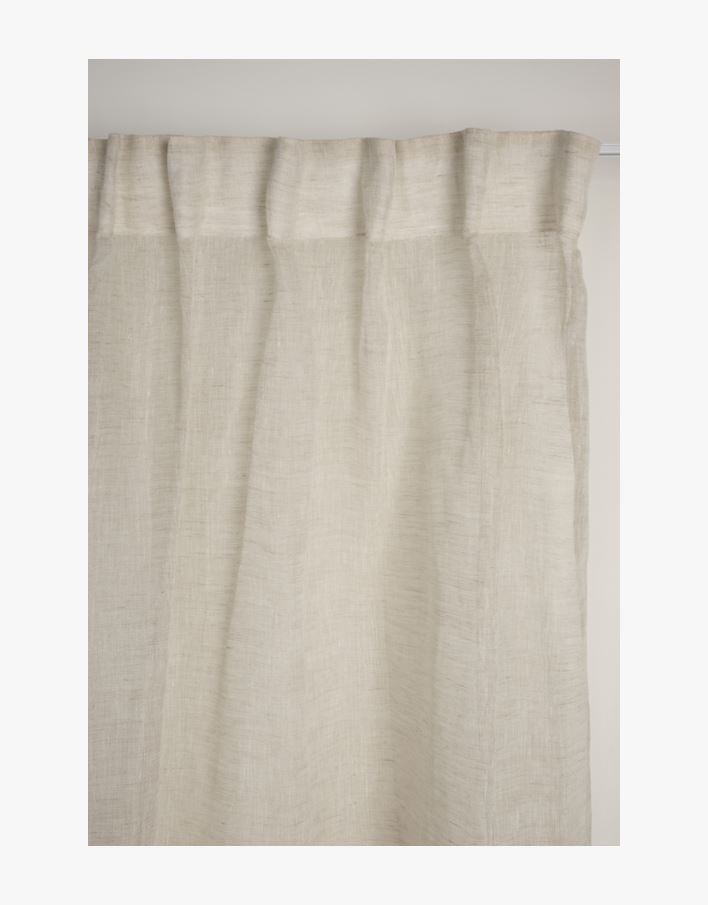 Linnegardin natur - 140x250 cm natur - 1