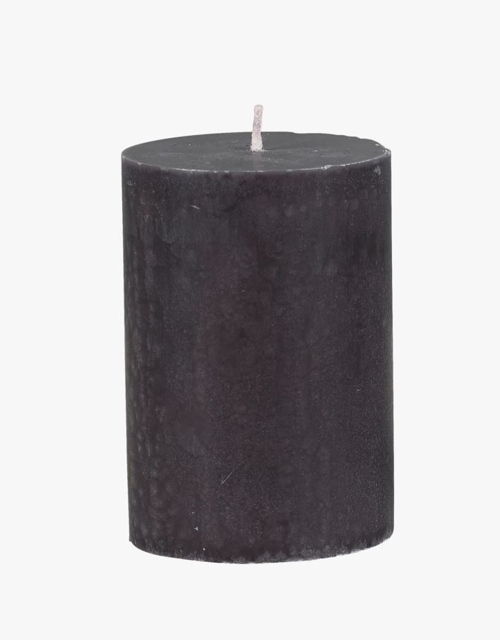 Blockljus mörkgrå - 7x10 cm mörkgrå - 1