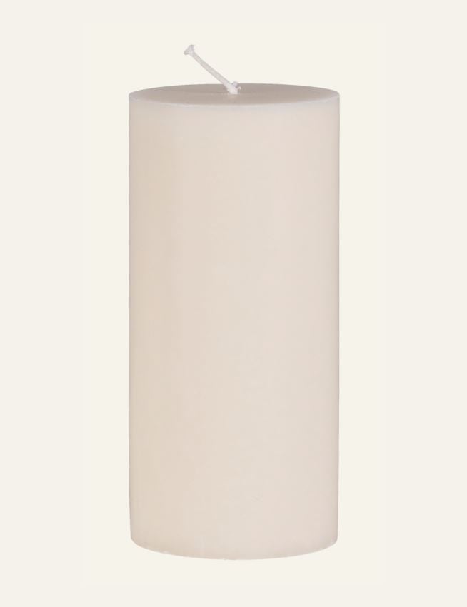 Blockljus offwhite - 2