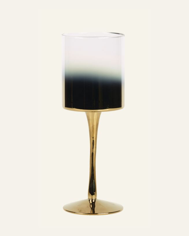 Värmeljushållare guld - 9x25 cm guld - 1