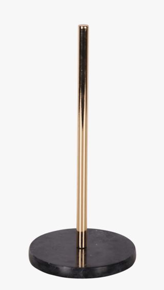 Local Chef | Marble Hushållspappershållare Svart - 15 Cm