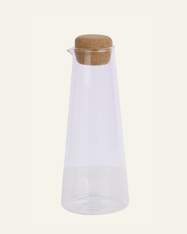 Vattenkaraff transparent - 26 cm transparent - 1