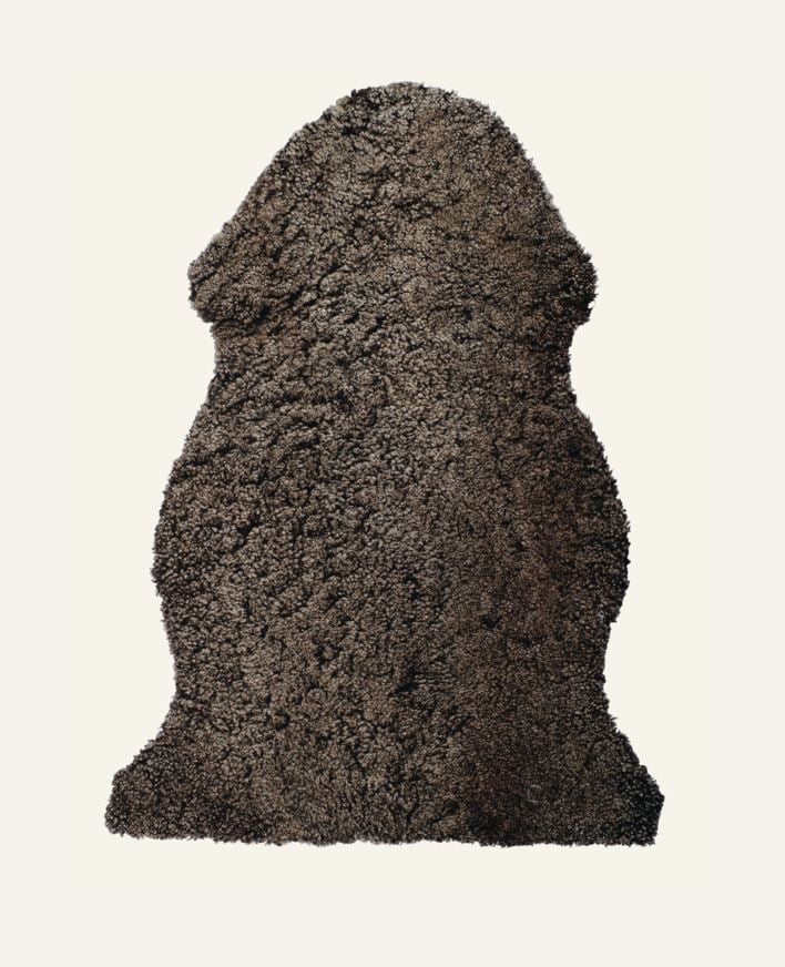 Fårskinn mörkbrun - 85 cm mörkbrun - 1