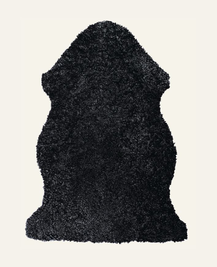 Fårskinn mörkgrå - 85 cm mörkgrå - 1