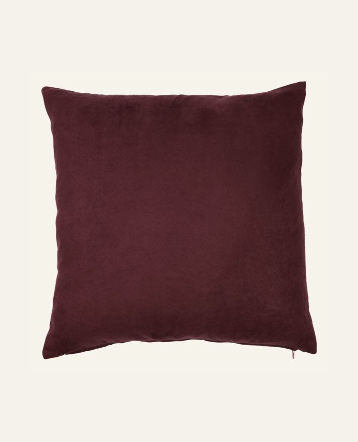 Prydnadskudde aubergine - 45x45 cm aubergine - 1