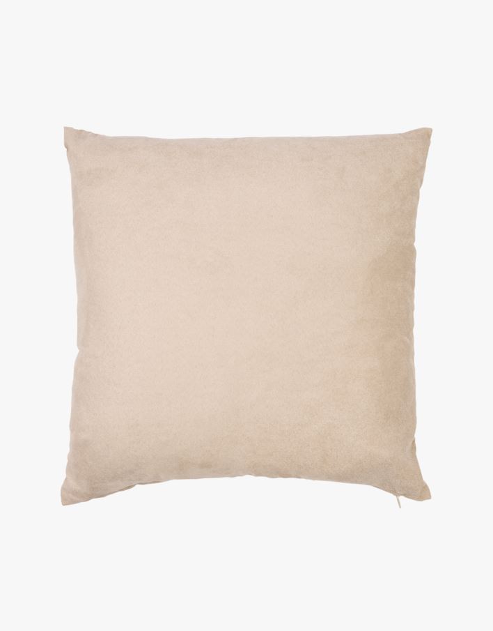 Prydnadskudde beige - 45x45 cm beige - 1