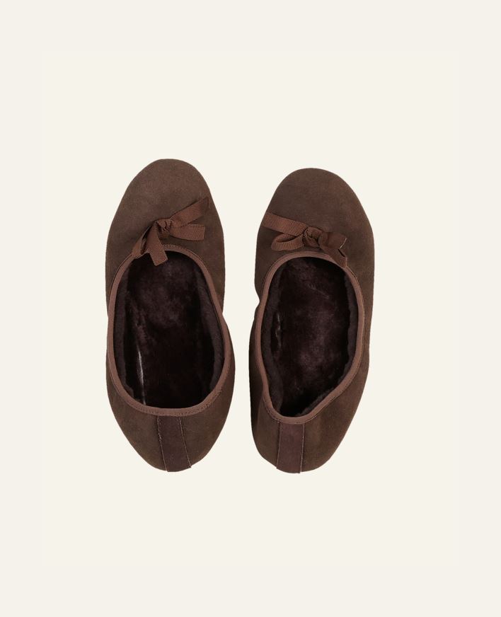 Tofflor mörkbrun - 37-38 mörkbrun - 1